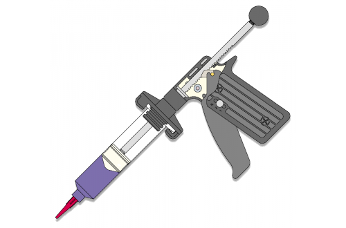 EFD - PISTOLET DE DOSAGE DISPENSGUN 3CC  DG3