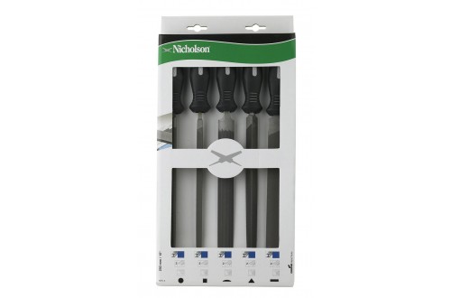 Crescent NICHOLSON - 5 Piece Ergonomic File Set