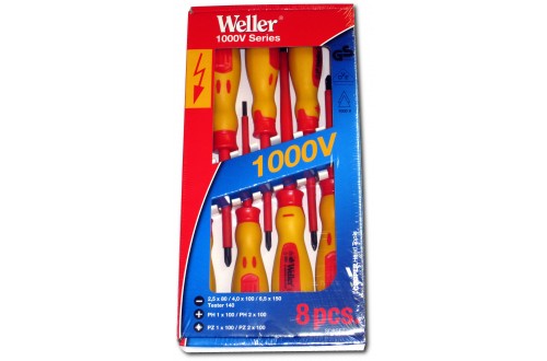 WELLER Consumer - Assortiment de tournevis 8 pièces