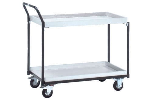  - ESD CART  2 SHELVES, LOAD AREA: 850 x 500mm, CASTOR DIAM: 125mm