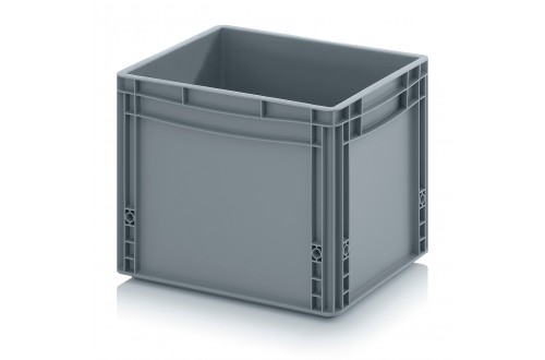  - BAC EURO FERME 40x30x32cm GRIS