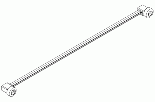 IDEAL-TEK - Rail glissant pour PCSA 2 et 4