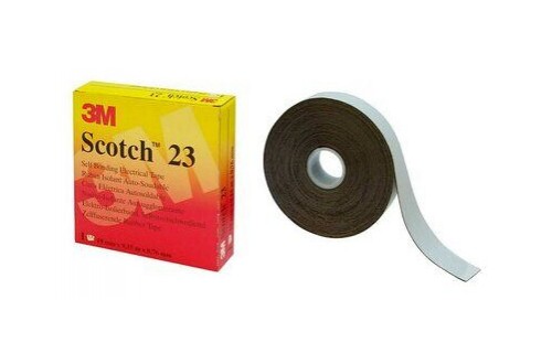 3M - INSULATING TAPE SCOTCH 23 BLACK 25mm x 7m, 0.76mm