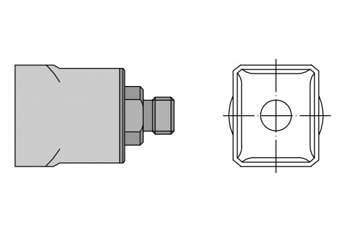 WELLER - BUSE A AIR CHAUD Q08  12,5MM x 15MM