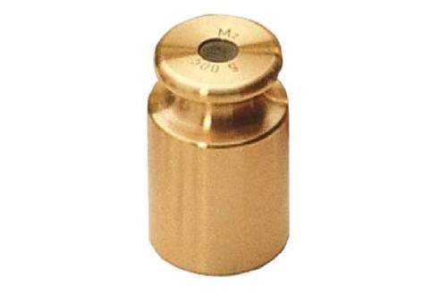 KERN - SINGLE WEIGHT CYLINDRAL FINELY TURNED BRASS CLASS M2, 5kg