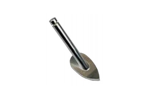  - Small chromed spatula for iron 6mm
