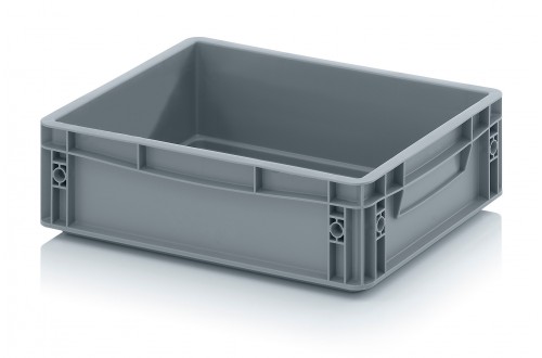  - BAC EURO FERME 40x30x12cm GRIS