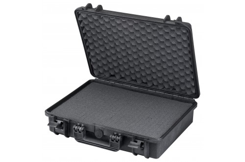  - SUITCASE TECTRA ECO 465 BLACK, WITH FOAM