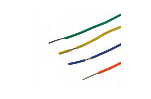ELECTRO PJP - PVC CABLE SECTION 0,20mm2 (1 BLADE x 0.5) 100m SPOOL YELLOW