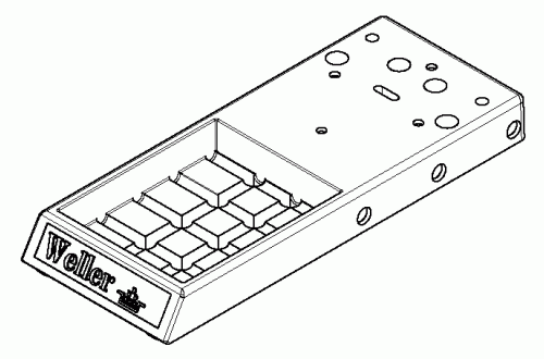 WELLER - Basic plate antistatic