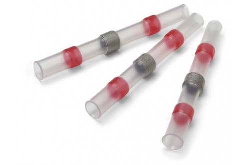  - CLEAR HEATSHRINK SOLDER CONNECTORS  x100