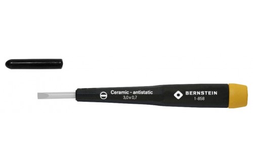 BERNSTEIN - ADJUSTING SCREWDRIVER WITH CERMAMIC BLADE 3,00x0,70mm