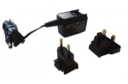  - Adapter 100-240 VAC, 24Vdc 0.25A out, UK and Euro plugs