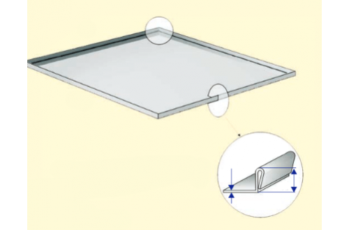 ITECO - TRAY HOLDER ALUMINIUM TRAY 535x290x12MM