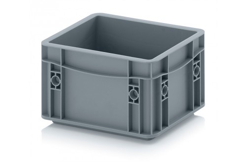  - EURO CONTAINER SOLID 20x15x12cm GREY