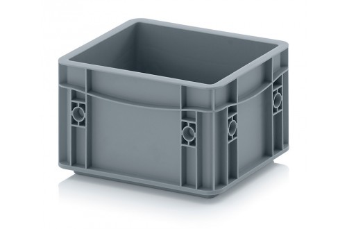  - EUROBOX GESLOTEN 20x15x12cm GRIJS