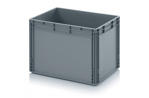  - EURO CONTAINER SOLID 60x40x42cm GREY