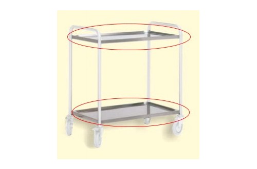 ITECO - SHELF 800x500mm - STAINLESS