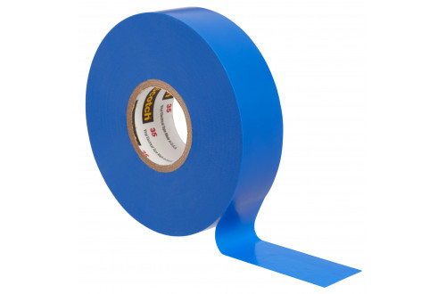 3M - SCOTCH 35 VINYL ELECTRO-ISOLATIEBAND, BLAUW, 19mm x 20m, 0,18mm