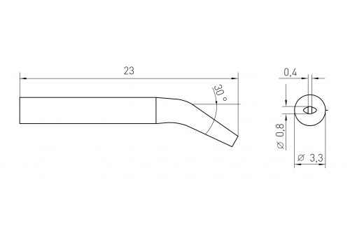 WELLER - STIFT RTM 008 S MS X  (RT5MS)