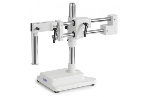 KERN - UNIVERSAL STAND TELESCOPIC DOUBLE ARM WITH BALL BEARING - PLATE - EXCL. HOLDER