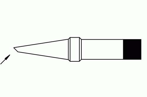 WELLER - SOLDERING TIP PT-CC9 480°C 3,2mm