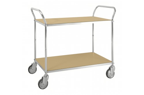  - ESD table trolley  with shelves two handle