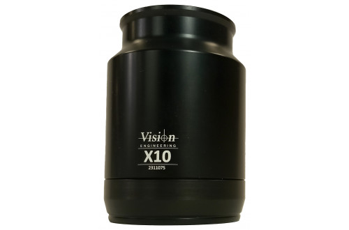 VISION ENGINEERING - ERGO/PIXO x10 OBJECTIVE LENS, working distance 54mm