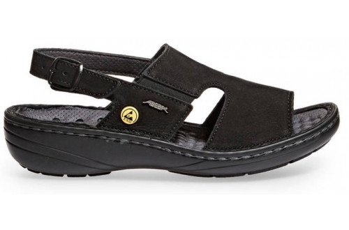 ABEBA - Sandals REFLEXOR 872 Black OB ESD