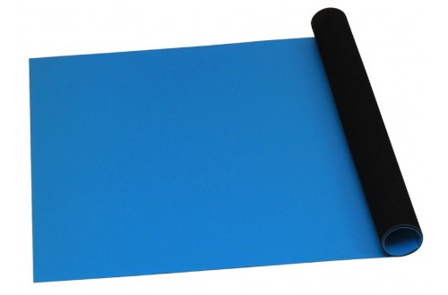  - ROLL, STATFREE T2 PLUS RUBBER, DISSIPATIVE, 1.5mm x 0.76m x 12.2m, BLUE