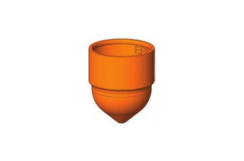 EFD - PISTON OPTIMUM 10cc ORANGE FLAT  x100