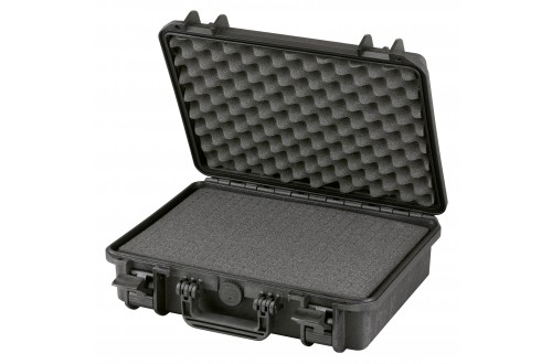  - SUITCASE TECTRA ECO 380 BLACK, WITH FOAM