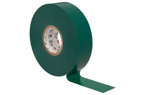 3M - SCOTCH 35 VINYL ELECTRO-ISOLATIEBAND, GROEN, 19mm x 20m, 0,18mm