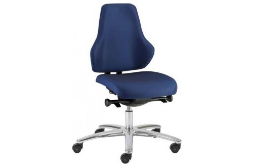  - LEAN ESD CHAIR, SS MECHANISM, 44-57cm ON ESD CASTORS, ESD2 BLACK