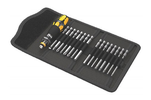 WERA - ESD screwdriver kit 16 bits and hand bitholder