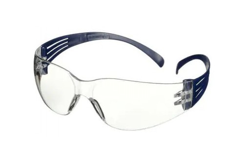 3M - LUNETTES DE SECURITE 3m SECUREFIT 100, MONTURE BLEUE, ANTIRAYURE, OPTIQUE TRANSPARENTE, SF101AS-BLU-EU, 20/BOÎTE