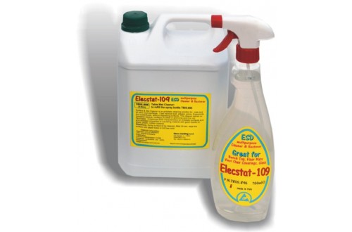 ITECO - ELECSTAT-109 CLEANER FOR MAT and SURFACES - 500ml SPRAY BOTTLE