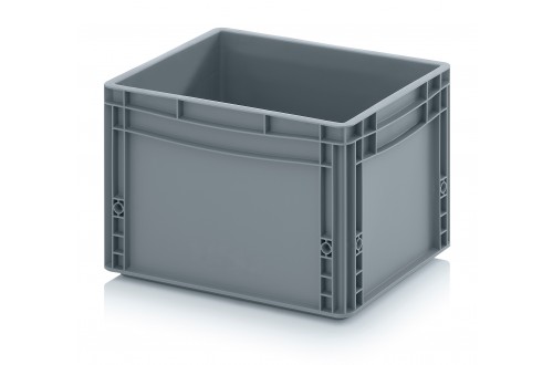  - EUROBOX GESLOTEN 40x30x27cm GRIJS