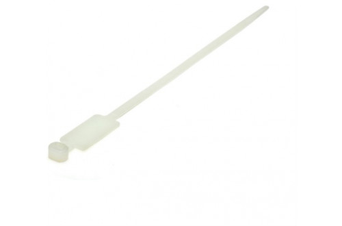  - 110x2.5mm NATURAL MARKER CABLE TIES  x100
