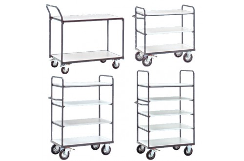  - ESD CART  3 SHELVES, LOAD AREA: 1000 x 600mm, CASTOR DIAM: 200mm