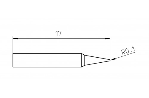 WELLER - CONISCHE STIFT RTP 002 C 0,2mm