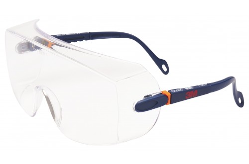 3M - SURLUNETTES DE SECURITE 3m SERIE 2800, ANTIRAYURE, OPTIQUE TRANSPARENTE, 20/BOÎTE