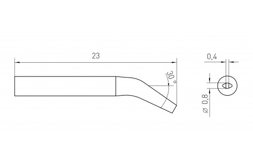 WELLER - STIFT RTM 008 S X  (RT5)