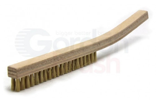  - ESD borstel houten handvat (tandenborstel)