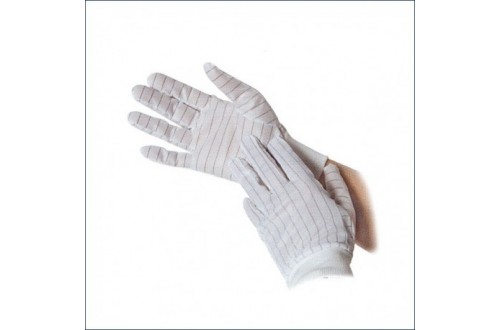 ITECO - GLOVES - WHITE DISSIPATIVE - SIZE S - 1 PAIR