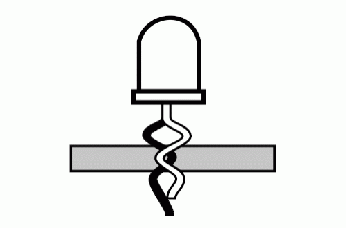 ITECO - SUPERCUT/RP - DIE ASSEMBLY "STAND-OFF /LOCK-IN POLARITY FOR LED"