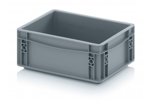  - EUROBOX GESLOTEN 30x20x12cm GRIJS