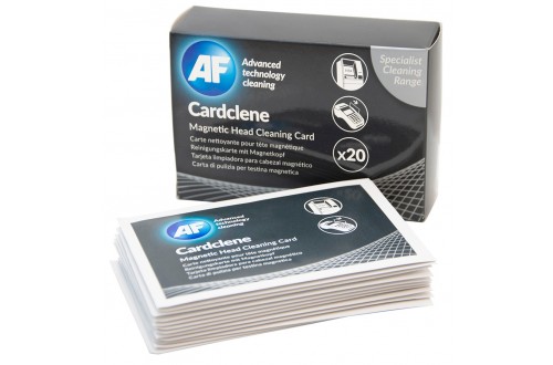 AF - Cardclene - Cartes nettoyantes pour têtes magnétiques