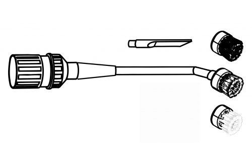  - Mini borstel / mondstuk set