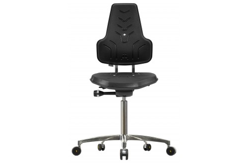  - ESD CHAIR WERKSTAR, PU VERSION, ON CASTERS, 510-650mm